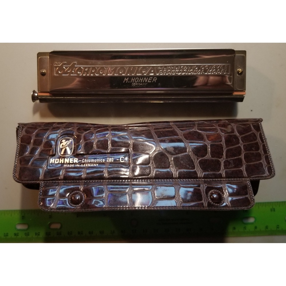 Hohner Chromonica 280 64 Note Chromatic Harp Harmonica, Key of C
